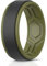ThunderFit Silikon-Eheringe für Herren, atmungsaktives Luftstrom-Muster, 9 mm breit, 2 mm dick, 12.5 - 13 (22.33mm), Silikon, Kein Edelstein