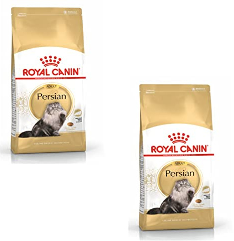Royal Canin Persian Adult | Doppelpack | 2 x 400 g | Trockenfutter für Katzen | Angepasst auf den Bedarf von Perserkatzen | Unterstützt die Verdauung und Haut und Fell