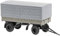 Busch 53351 H0 Landwirtschafts Modell IFA HL 80 grau mit Plane