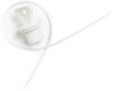 Peterpan Hot Water Bottle Cap with Lanyard, Compatible with Peterpan Hot Water Bags, White