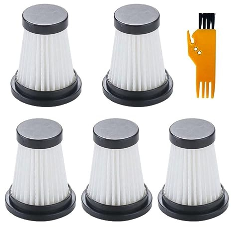 ZeAda HEPA-Filter, kompatibel mit MOOSOO K12 K12 Pro K13, kompatibel mit Genius Invictus One 1.0 X7 2.0 Staubsauger-Ersatz