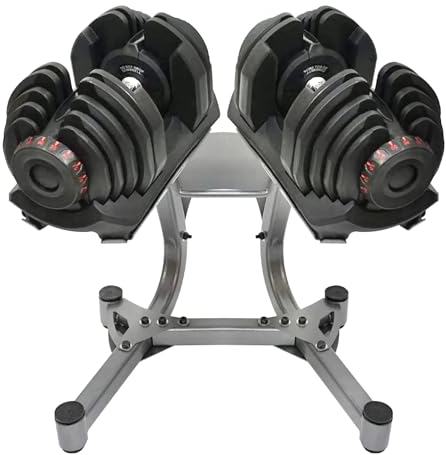 PH Fitness Verstelbare Hanteln Set 40KG mit Ergonomische Standard - Adjustable Dumbbells - Verstellbare Kurzhanteln für Home Gym