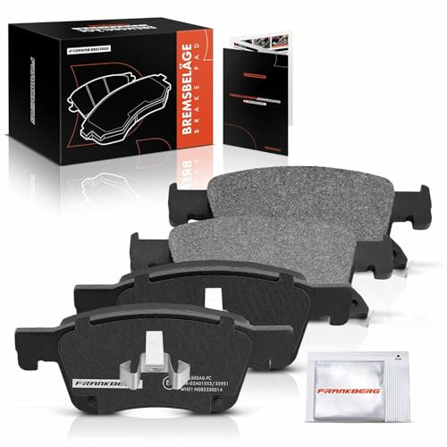 Frankberg 4x Bremsbelagsatz Vorderachse Links Rechts Kompatibel mit Astra K B16 1.0L-1.6L 2015-2023 Astra K Sports Tourer B16 1.0L-1.6L 2015-2023 Replace# 95526567