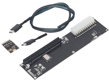 Zunate M.2 NVME zu PCIe 4.0 X16 Adapter, NVME PCIe 4.0 Adapter für GPD Max2 Laptops, Unterstützt SFF 8612 Erweiterung