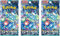 3X Pokemon Stellar Miracle Sv7 Booster - mit 3 Booster a 5 Karten - JAPANISCH + Heartforcards® Versandschutz