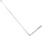 OSALADI Règle Xunlong Baguettes De Sourcier Tige De Feng Shui Outil Divinatoire Durable De Sourcier Utile Outil De Divination De Sourcier En Métal Laiton Silver