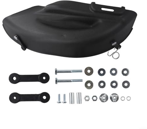 Besttoolifes 46 Zoll Traktor Mulch Abdeckung Kit für Handwerker Rasen Traktor Deck 532406581 525405001 53240658 405454 406581 GY20417 Mulch Kit Mulch Plug Attachment