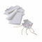 Loberon Grußkarte & Anhänger 12er Set Xavette, Handgeschöpfte Optik, Platz für Kreative Gestaltung, Geschenkverpackung, Schreibwaren, Papier, Jute, Creme