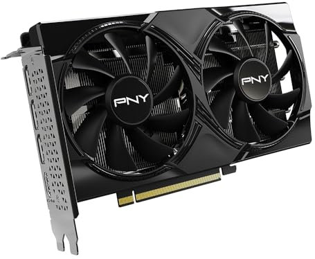 PNY Carte Graphique GEFORCE RTX™ 5060 8GB Overclocked Dual Fan DLSS 4