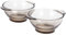 Mikinona 2pièces Bol À Salade Verre Transparent avec Poignées pour Fruits Soupes Et Collations Vaisselle Élégante pour Maison Restaurants