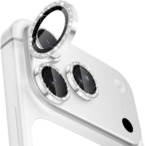 CloudValley Glitter Camera Lens Protector for iPhone 17 Pro/iPhone 17 Pro Max