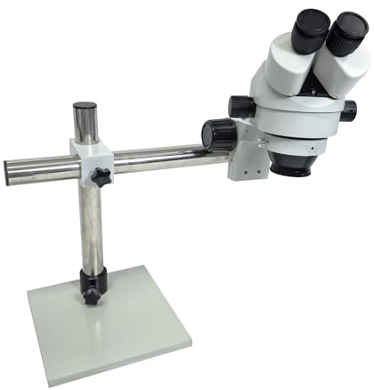 mikroskope Professionelles Stereo-Zoom-Mikroskop, Binokularmikroskop, 7- bis 45-fache Vergrößerung mit Universalhalterung mikroskop