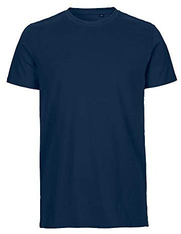 Neutral - Herren T-Shirt 'Fitted' / Navy, L