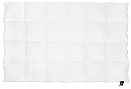 Billerbeck 4536370005 Daunendecke 306 Nena Kassette II, 200 / 200 cm weiß
