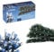 The Christmas Workshop 78580 100 Blue & White LED Chaser Christmas Lights / Indoor or Outdoor Fairy Lights / 6.9 Metres / 8 Light Modes / Great For Christmas, Weddings & Gardens