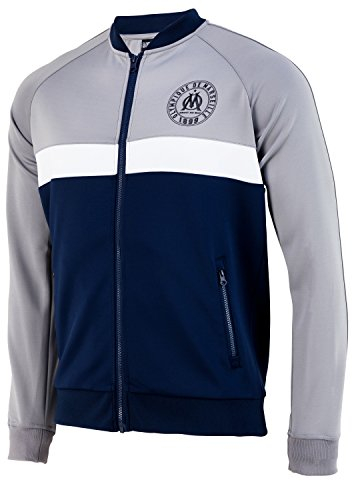 OLYMPIQUE DE MARSEILLE Veste Zip Om - Collection Officielle Taille Adulte S