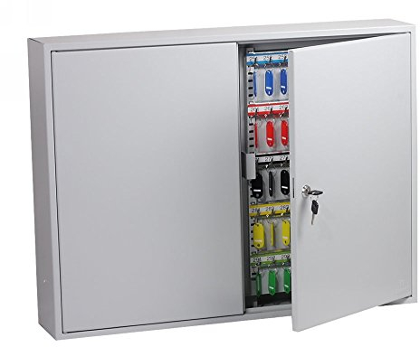 Phoenix Safe Company – KC0606K Commercial Key Cabinet - 400 Hooks | Key Lock | Key Holder Wall Mounted Power Coated Paint | 20kg
