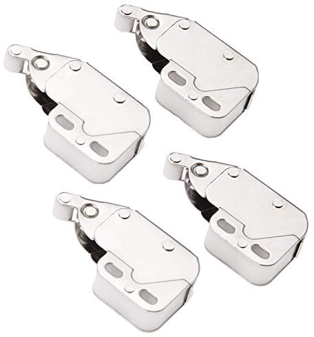2 x Spring Loaded Mini Tip Catch Release Latch Caravan Boat Cupboard Door Cabinet Latch Lock Set