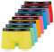 Boxers FM London lot de 4/8 pour hommes avec ceinture élastique - Boxers doux pour hommes