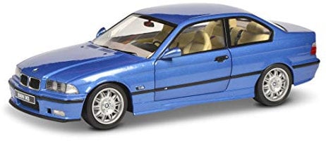 Solido BMW E36 M3 Coupé (blau) – Hochwertiges Diecast Modellauto im Maßstab 1:18, authentische Nachbildung des Sportwagen-Klassikers für Sammler & BMW-Fans
