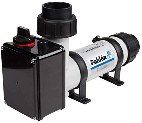 well2wellness® Pahlen Elektroheizer 3kW aus Kunststoff mit Heizstab aus Titan