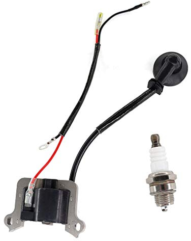 AISEN Zündspule Zündkerze für Zipper ZI-MOS145, ZI-MOS145G, ZI-MOS125, MOS 911 Motorsense Rasentrimmer Freischneider