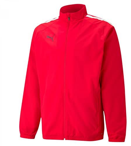 PUMA Herren Sweater, Puma Red-Puma White, M