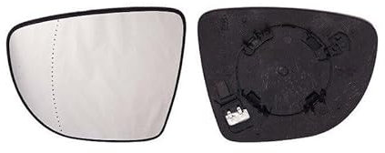 Verre de rétroviseur gauche chauffant compatible avec Renault Clio 4 2012-2019