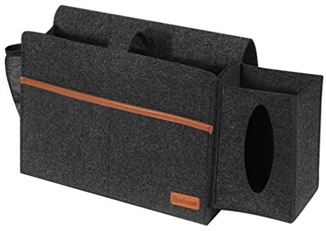 Zerodeko 1stk Schlafsofa Aufbewahrungstasche Nachttisch Schreibtischständer Fernsehtisch Taschenhalter Zum Aufhängen Tv-Halterung Tv-ständer Buchen Gefühlt Büro Hängende Tasche