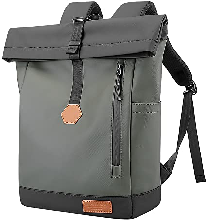 BANGE Große Kapazität Casual Rucksack Laptop Rucksack Quadratische Reiten Wasserdichte Männer Rucksack grün