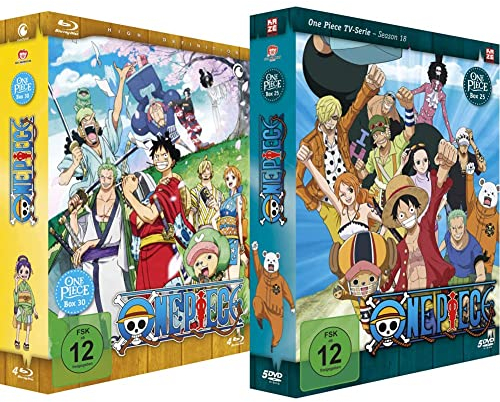 One Piece - TV-Serie - Vol. 30 - [Blu-ray] & One Piece - TV-Serie - Vol. 25 - [DVD]