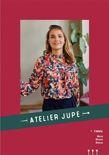 Atelier Jupe Paper Sewing Pattern Emma Blouse UK Sizes 6-24