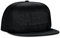 SAEBIS Unisex Classic Snapback Cap Kappe in schwarz oder rot für Herren und Damen - Logo in weiß - individuell Verstellbarer Verschluss - Baseball Mütze (All Black)