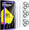 Milomdoi 3 Pièces Protection Verre Trempé pour Apple iPhone 11 Pro Max Protection ecran 3 Pièces Vitre Verre Trempé Protection Camera Objectif Arriere Appareil Photo Coque Amical Accessoire