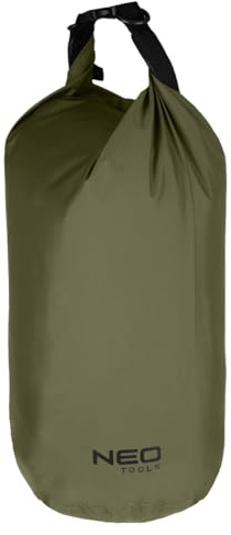 NEO TOOLS wasserdichte Tasche 5L aus Nylon, PU-Wasserbeständigkeit 3000 mm | Einer Schnalle verschlossen, Maximale Höhe 38 cm, Durchmesser 16 cm, Für Kajakfahren, Schwimmen, Angeln