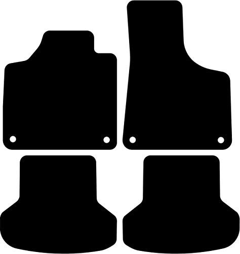 Kovvar Fußmatten passend für Audi A3 8P 2003-2013 Passend zur Ausführung: 8P7 Cabriolet | Qualität: Luxury