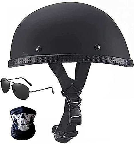 Vintage Casques Bols De Moto ECE Homologué Casque Jet avec Visière Demi Casque De Moto pour Toutes Les Saisons Hommes Femmes Casquette De Baseball