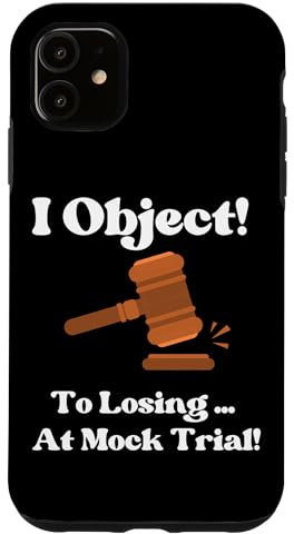 Carcasa para iPhone 11 Objeto perder en juicio simulado