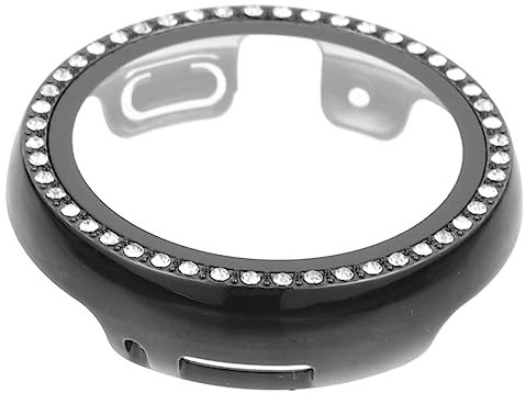 Uonlytech Carcasa de Reloj con de Imitación para Reloj Inteligente Funda Protectora de Pantalla Funda Protectora Elegante Y Resistente a Los Arañazos