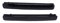 SHLPDFM 1Paar Stoßfängerreflektor Rückstrahler Stoßfängerreflektorleuchte Links Rechts für VW Transporter MK5 T5 Caravelle Multivan 2003–2015 7E0945105 7E0945106 (Schwarz)