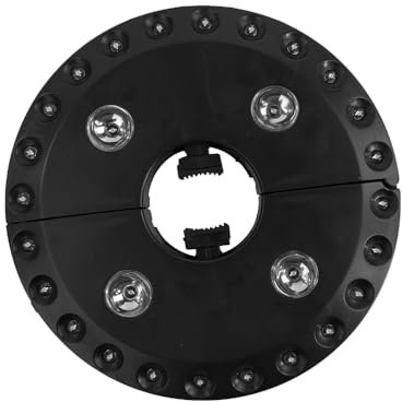Sarini Luz para sombrilla de Patio, lámpara de sombrilla para Patio, 3 Modos de Brillo inalámbrico, 28 Luces LED de 200 lúmenes, lámpara de Poste para sombrillas de Patio, Tiendas de campaña