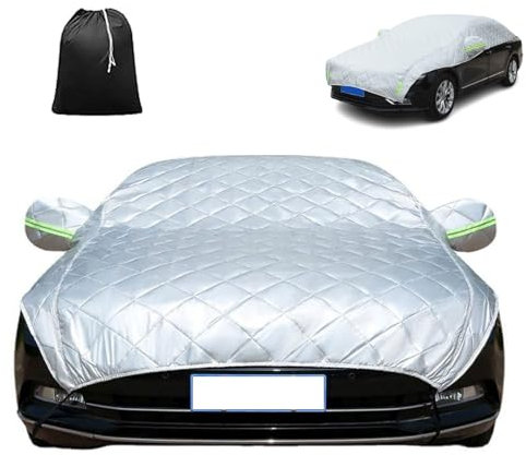 Wasserdicht Auto Abdeckung für 𝖡𝖬𝖶 Z3 Roadster Halbgarage Autoabdeckung Autohülle Autoplane Winddichte Halbabdeckung für Allwetter Auto Abdeckplane UV-Beständige