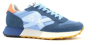 SUN68 Unisex Jaki 2.0 Bicolor Sneaker, 56 AVIO Scuro/AVIO, 41 EU