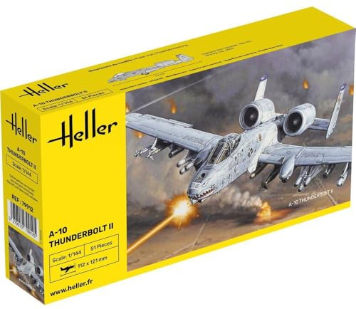 Heller 79912 Modellbausatz A-10 Thunderbolt II
