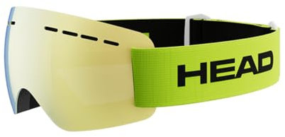 HEAD SOLAR FMR Ski- und Snowboardbrille für Erwachsene, Unisex, Lime