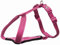 Trixie 1998110 Arnés-Y Premium, 30-35cm/10mm, Rosaflamenco, XS