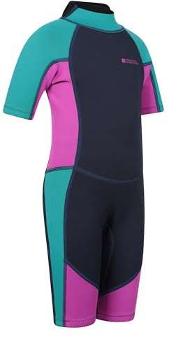 Mountain Warehouse Junior Muta Termica da Bambino in Neoprene per Mare, Piscina E Surf, Muta Shorty Galleggiante da Bambino Anti UV, Muta Mare da Bambino Protezione UV UVA 11-12 Anni