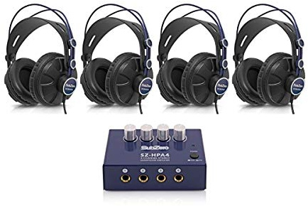 SubZero 4-Channel Headphone Amp with Studio Headphones