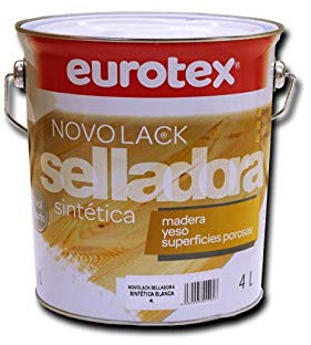 Selladora Sintética Novolack Blanca 4L Madera-Yeso-Superficie porosa