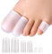 Protecteurs d'orteils en gel Promifun, 14 paquets de protecteurs d'orteils, embouts de gros orteils en silicone, protecteurs d'orteils Pinky pour ongles incarnés, cors, ampoules, orteils en marteau